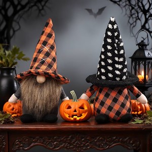 Muñeco de Trapo Súper Suave de Gnomo sin Rostro para Halloween, Peluche Decorativo para el Hogar, Regalo, Fabricado por Name - Product Image 3