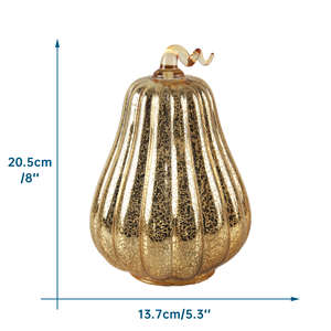 ไฟ LED ฟักทองฮาโลวีนแบบคลาสสิก AAA ใช้แบตเตอรี่<span class=keywords><strong>ไร้</strong></span><span class=keywords><strong>สาย</strong></span>เป็นมิตรกับสิ่งแวดล้อมกระจกทนทานปลอดสารพิษในบ้าน - Product Image 2