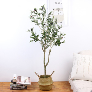 Longueur <span class=keywords><strong>Olivier</strong></span> Artificiel En Pot Décoratif <span class=keywords><strong>Plante</strong></span> Verte Pour Décor À La Maison Artificielle <span class=keywords><strong>Plante</strong></span> Des Arbres - Product Image 2