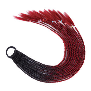 Coletero de Trenzas de Colores para el Cabello, Material de Fibra Inflamable, Duración de 6 Meses, Compatible con Cabello Largo, Marca OEM - Product Image 6