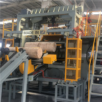 Machines à engrenage tour à éplucher combinée, broche unique et plaquage de bois, bqk194/4, nouveauté