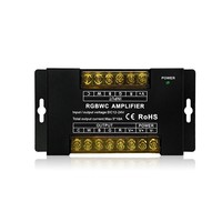 Amplificateur de signal de données LED monocouleur DC5V 12V 24V 30A, répéteur 1CH 1 canal, variateur d'intensité, amplificateur de puissance pour bande lumineuse LED blanche