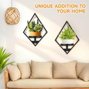 Support mural <span class=keywords><strong>pour</strong></span> plantes en métal peint géant, lot <span class=keywords><strong>de</strong></span> 2, et porte-plantes <span class=keywords><strong>pour</strong></span> fenêtre, <span class=keywords><strong>pour</strong></span> usage intérieur - Chambre à coucher/<span class=keywords><strong>Salle</strong></span> <span class=keywords><strong>de</strong></span> <span class=keywords><strong>bain</strong></span>/Salon/Bureau à domicile - Product Image 3