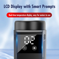 Mini-réfrigérateur portable pour insuline et médicaments avec température de 0 à 18°C ° Écran LCD Type-C 5V pour le stockage de médicaments pour diabétiques en voyage