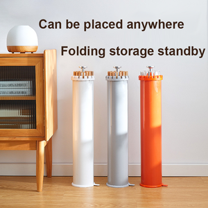 Usine naturel verni bois de hêtre massif 16 pièces bras amovibles pieuvre support en bois sac vêtements trépied étendoir - Product Image 3