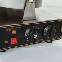 Machine à gaufres et à crêpes automatique en acier inoxydable pour usage domestique et professionnel, moteur 220V, état neuf