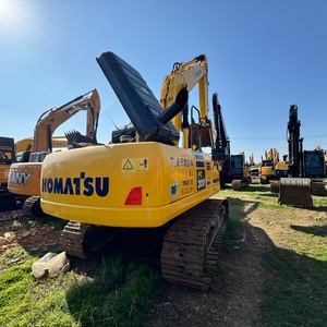 Excavatrice hydraulique sur chenilles Komatsu PC200 d'occasion, de haute qualité, économe en carburant et puissante, pour les travaux de chantier - Product Image 3