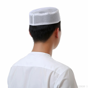 Approvisionnement direct d'usine de chapeaux d'été pour hommes, prêts à porter, bon marché, à thème religieux, d'inspiration islamique, pour la prière. - Product Image 4