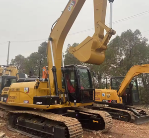 Petite pelle sur chenilles Komatsu Cat 320D de 15 tonnes utilisée Machines de terrassement à moteur central de 20 tonnes Engin de ensacheuse - Product Image 5