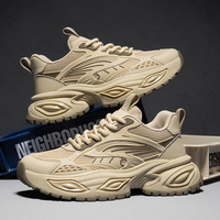 Nouvelles baskets rétro pour hommes, style décontracté, en mesh respirant, à lacets, confortables, pour la course à pied, streetwear, printemps-hiver