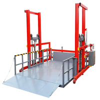 Plate-forme mobile de chargement de conteneurs Plate-forme mobile de levage pour camions porte-conteneurs