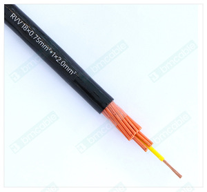 12x0.75mm2 rvv lõi đồng mềm Cáp điều khiển PVC cách điện đa lõi tiêu chuẩn quốc gia vỏ bọc bán buôn sợi cáp quang - Product Image 6