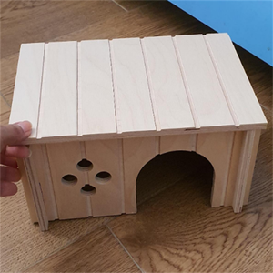 Küçük hayvanlar evcil ahşap ev özel ahşap gine domuz kafesi ev - Product Image 4