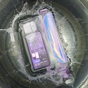 New Custom Boating Swimming Laser Pvc Transparent Pouch Bag Purse Bum Bag <b>Waterproof</b> Clear Pvc Waist Bag Fanny <b>Pack</b> - Product Image 5