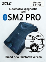 [Nuevo Modelo] ZCLC Versión Bluetooth 2.21.32 SM2 PRO J2534 VCI PCM Programador de ECU Pcmflash Pcmtool Herramientas de Programación de ECU para Automóviles