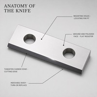 Lames de raboteuse TCT ANGHUA 30x12x1.5mm, inserts en carbure de tungstène pour tête de coupe spirale, pour le travail du bois, en vrac