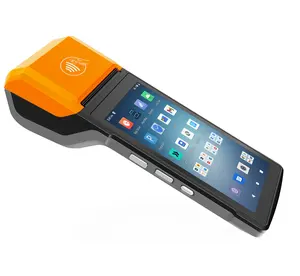 Handheld Android POS Terminal NFC With Thermal Printer NFC Handheld 2inch Terminal Pos Printer