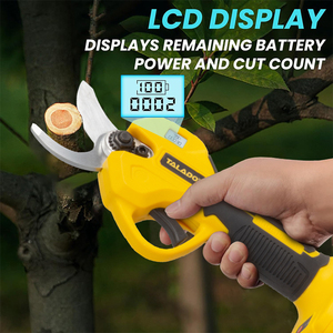 Sécateur de jardin à manche rotatif innovant avec tête réglable à 180 ° pour les branches difficiles à atteindre Outil d'élagage à portée flexible - Product Image 2