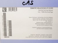 Software de Programación PLC Siemens WinCC CAS V7.0 SP3 con Comunicación RS485 para PLC
