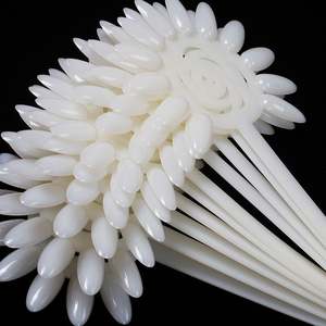 Tarjetas <span class=keywords><strong>de</strong></span> Práctica <span class=keywords><strong>de</strong></span> <span class=keywords><strong>Uñas</strong></span> con Diseño <span class=keywords><strong>de</strong></span> <span class=keywords><strong>Girasol</strong></span>, Sistema <span class=keywords><strong>de</strong></span> Muestras en Forma <span class=keywords><strong>de</strong></span> Pétalo 3D con Puntas <span class=keywords><strong>de</strong></span> Práctica Desmontables para Entrenamiento con Esmalte <span class=keywords><strong>de</strong></span> Gel - Product Image 3