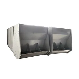 High-quality pig feed trough, automatic stainless steel automatic feeding equipment