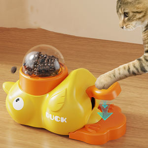 Bán buôn nhựa vịt thiết kế có thể giặt thức ăn trung chuyển con chó mèo đồ chơi câu đố - Product Image 1