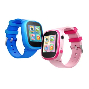 YMX KW02 Amazons Tik Tok Hot Sell Techno logische Wecker Spielzeug Mobile Cell Smartwatch Gerät Telefon für Kinder Baby Girl Boy