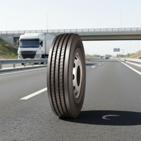 Neumático Radial para Camión 295/75R22.5, Reutilizable, Bajo Costo, Calidad Garantizada CE ISO9001, Resistente al Desgaste, Venta al Por Mayor