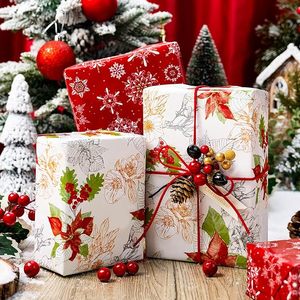 Christmas <b>Wrapping</b> PaperHoliday <b>wrapping</b> <b>paper</b> Floral <b>Wrapping</b> <b>Paper</b> Vintage Gift <b>Wrapping</b> <b>Paper</b> - Product Image 1