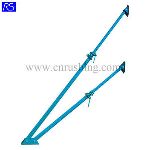 Accessoires de mur de poussée de nivellement en acier, jambe simple de jambe de force - Product Image 3