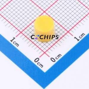 A56-3.2-YELLOW Switch Accessories / Cap Switch ( Type: Switch Cap )( Form: Cylinder )( Color: Yellow ) - Product Image 1