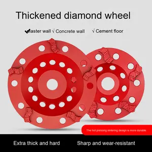 גלגל שחיקה יהלום עבור זווית גריסה 10 מ "מ עבה אבן השחזה דיסק בטון בטון חדות רצפת השחזה גלגל - Product Image 3