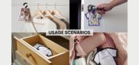 Sachets de parfum de maison personnalisés pour armoire à vêtements Sacs de sachets de parfum de voiture suspendus pour une fragrance durable