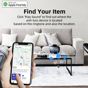 Localizador GPS con Carga Inalámbrica para iOS y Android, Resistente al Agua IP65, Certificado MFI, Antipérdida, para Llaves, Mascotas, con Función de Buscar Mi Dispositivo - Product Image 4