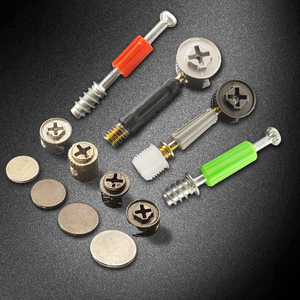 Mini tornillo excéntrico de plástico para unión de piezas, perno de fijación, espiga de plástico - Product Image 4