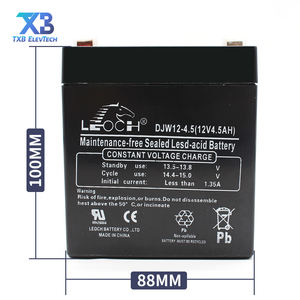 원래 엘리베이터 자동차 지붕 비상 전원 공급 장치 Leoch 12V 배터리 DJW12-4.5AH/7.5AH - Product Image 4