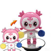 Peluche Cerf en Coton PP, Jouet Animal en Peluche pour Enfants, Vente Chaude, Unisexe, Mignon, Cadeau de Noël Personnalisé