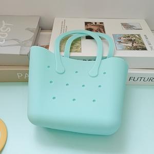 キッズバッグ、子供のための卸売カラフルなハンドヘルドシリコンビーチバッグ - Product Image 3