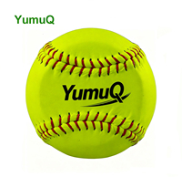 YumuQ Spinner Pitching Trainer Softball avec coutures surélevées, balle d'entraînement pour les joueurs de softball rapide et lent