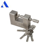 Boîte de verrouillage de porte de conteneur maritime SS304, sécurité et intelligent, cadenas rectangulaire en acier inoxydable
