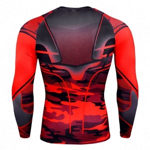 OEM Service Séchage Rapide Nouvelle Arrivée Sublimation Rush Guard Usine Respirant Qualité Pro - Product Image 3