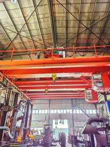 رافعة علوي صناعية مزدوجة العارضة 5 طن 10 طن 20 طن للمستودعات وورش العمل ومصانع التصنيع - Product Image 3