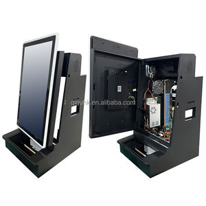 QIQU Machine de jeu de compétences de luxe durable la mieux notée 21.5 pouces armoire écran tactile en métal en bois haute définition - Product Image 4