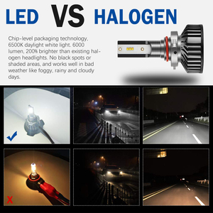 Hot 12V 24V 16000 Lumen Bộ Giải Mã ZES Fan H4 LED Xe Ánh Sáng Bóng Đèn <span class=keywords><strong>H11</strong></span> 9005 9006 880 H7 led Canbus F2 H4 Led Đèn Pha - Product Image 2