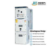 Appareillage de commutation intérieur industriel 12 kV avec panneau de commande intelligent et interverrouillage cinq-prises pour la distribution d'énergie