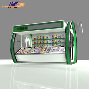 Venta caliente centro comercial personalizado al aire libre impermeable muebles diseño periódico servicio quiosco - Product Image 5