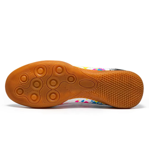 Chaussures de football en salle pour adultes et adolescents, semelle plate, antidérapantes, durables, confortables, chaussures d'entraînement de football professionnelles - Product Image 3