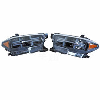Faros Delanteros Modificados con Luces LED Secuenciales de Animación Dinámica para Toyota Tacoma 16-23