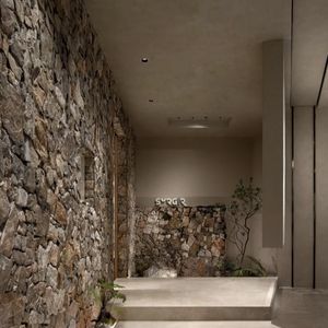 Premium Modern 3D Indoor Outdoor PU Faux Stone Panel de pared Classic Mushroom Rock con textura natural original para villas Hoteles - Product Image 3