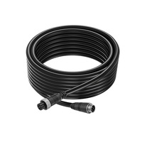 Câble d'extension de connexion de caméra de surveillance à quatre voies monté sur véhicule avec gaine en PVC
